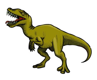 Dinozor çizgi film resim