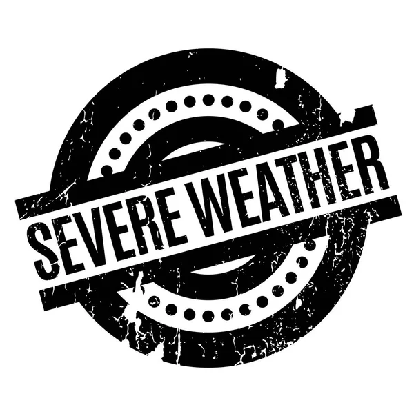 Severe Weather rubber stamp — Stock Vector