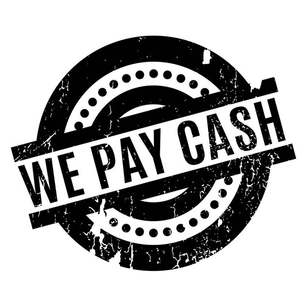 Мы платим наличными
