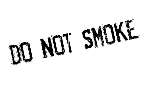Gör inte röka gummistämpel — Stock vektor