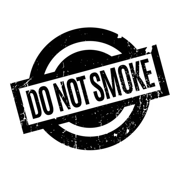 Non fumare timbro di gomma — Vettoriale Stock