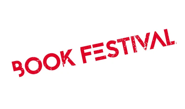 Pieczątka festiwal książki — Wektor stockowy