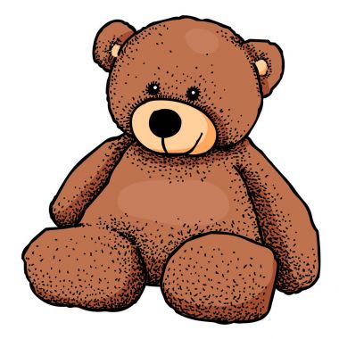 Cartoon image of teddy bear clipart