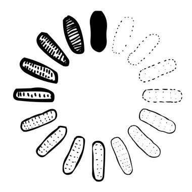 Karikatür resim Upload simgesinin