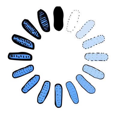 Karikatür resim Upload simgesinin