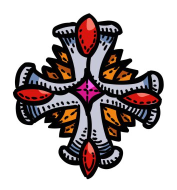 Çizgi film görüntüsü madalya simgesi. Madalya sembolü