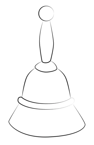 Kreslený obrázek ikony Bell — Stockový vektor