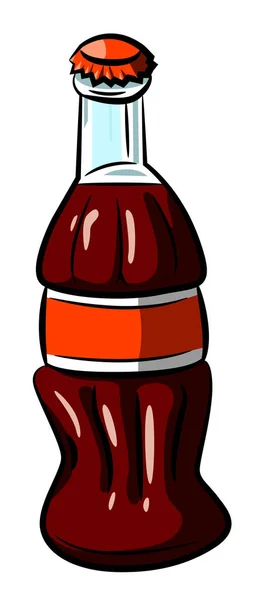 Мультиплікаційне зображення піктограми пляшок. Символ коктейльного напою — стоковий вектор