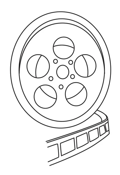 Cartoon image of Film reel Stock Vector by ©lkeskinen0 162465230