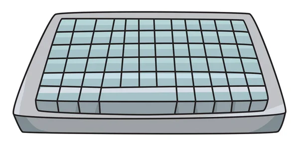 Immagine del cartone animato di Keyboard Icon — Vettoriale Stock