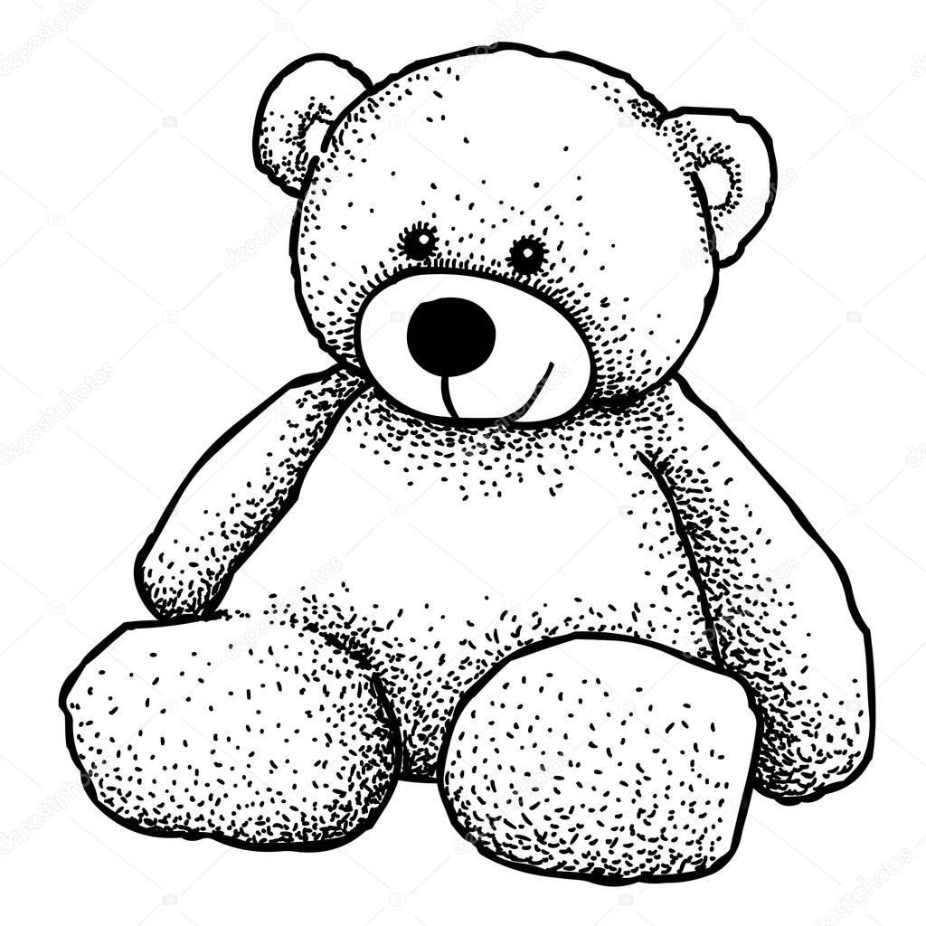 Cartoon image of teddy bear