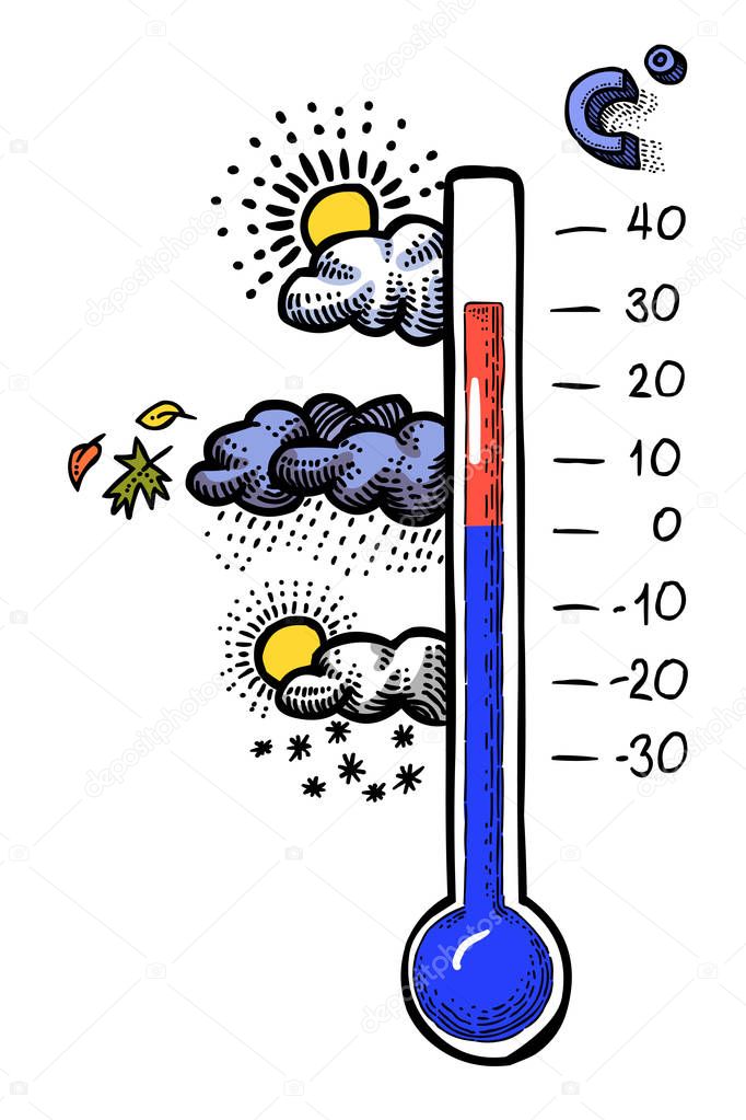 Cartoon image of Day Icon. Weather symbol