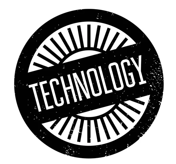 Technologie Rubberstempel — Stockvector