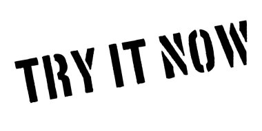 Şimdi lastik damgası deneyin