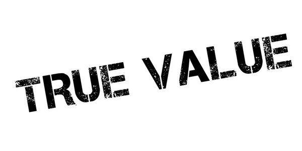 Sello de caucho True Value — Archivo Imágenes Vectoriales