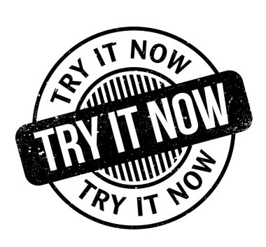 Şimdi lastik damgası deneyin