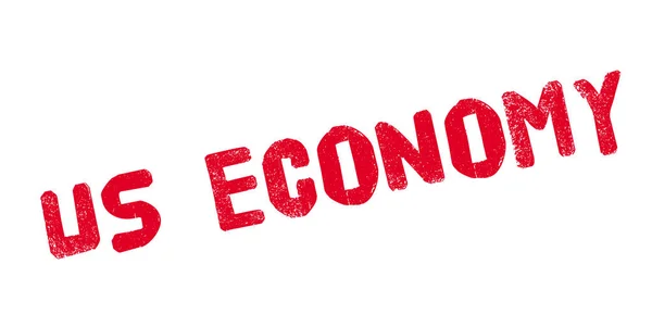 ESTADOS UNIDOS Sello de goma ECONOMÍA — Vector de stock