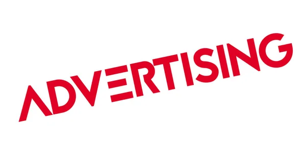 Reklám gumibélyegző — Stock Vector