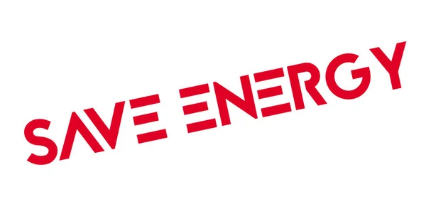 Energie sparen — Stockvektor