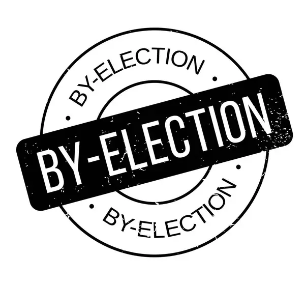 By-Election rubber stamp — Stock Vector