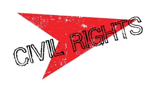 Civil Rights gummistämpel — Stock vektor