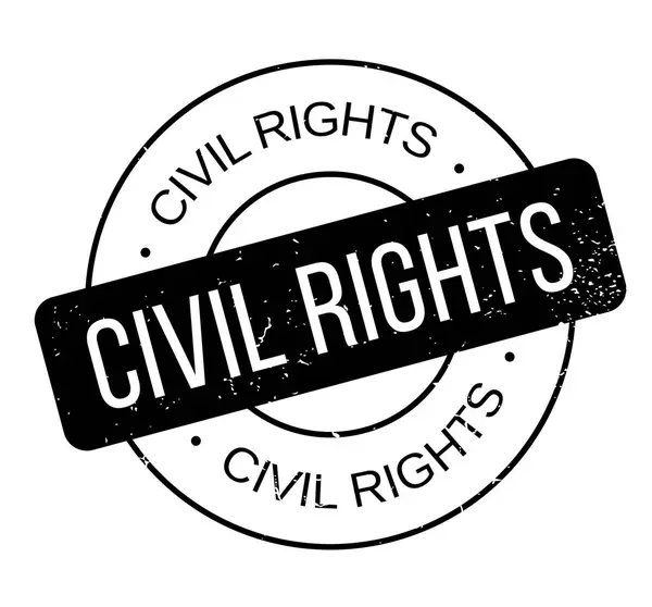 Bürgerrechte-Stempel — Stockvektor