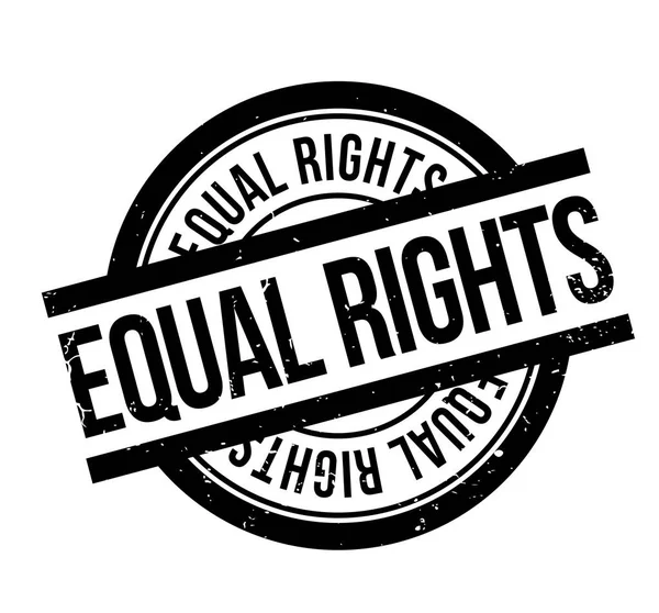 Sello de goma Equal Rights — Vector de stock