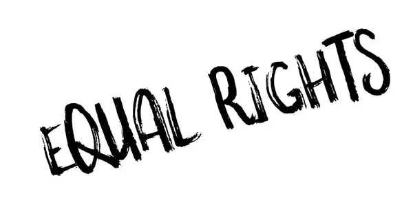 Sello de goma Equal Rights — Vector de stock