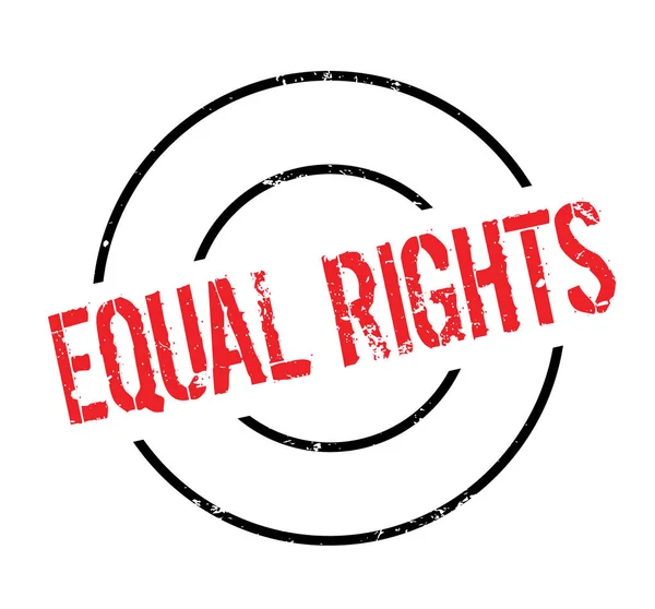 Sello de goma Equal Rights — Vector de stock