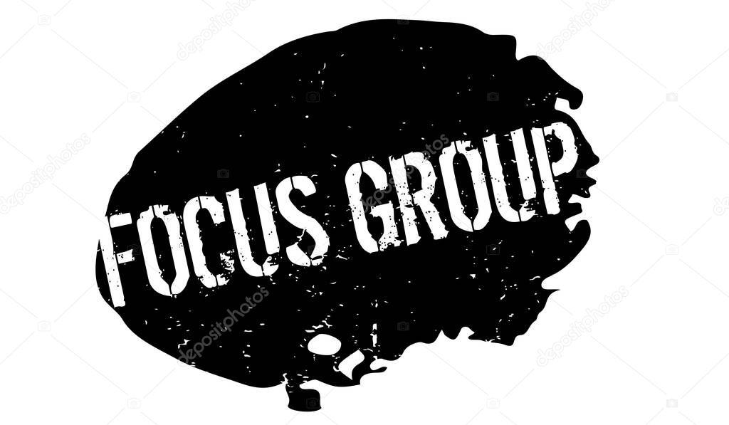 Focus Group rubber stamp