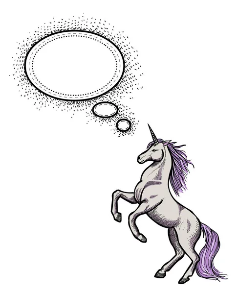 Unicorn-100 Cartoon image — стоковый вектор