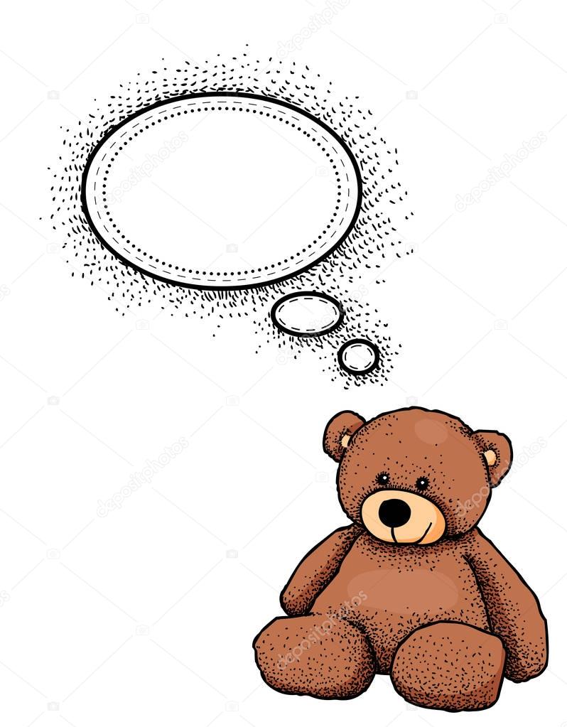 teddy bear-100 Cartoon image