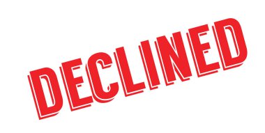 Reddedilen lastik damgası