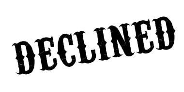 Reddedilen lastik damgası