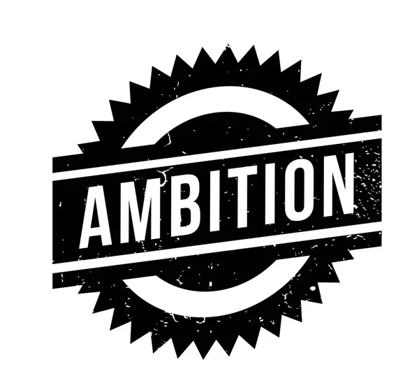 Ambition gummistämpel — Stock vektor