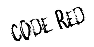 Kod kırmızı lastik damgası