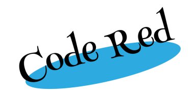 Kod kırmızı lastik damgası