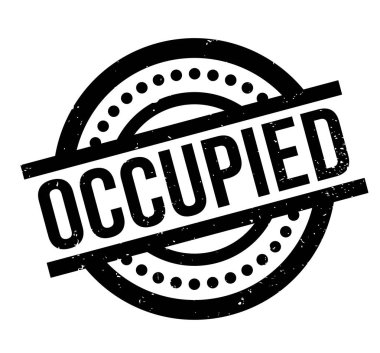 İşgal altındaki lastik damgası