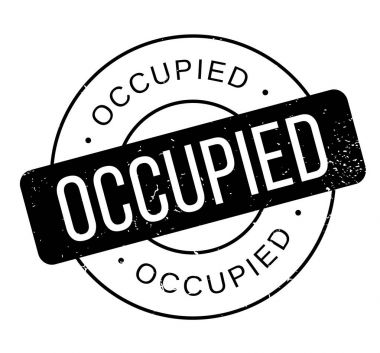 İşgal altındaki lastik damgası