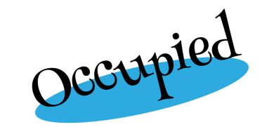 İşgal altındaki lastik damgası