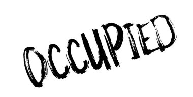 İşgal altındaki lastik damgası