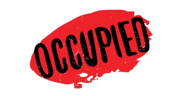 İşgal altındaki lastik damgası