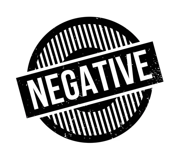 Negativer Stempel — Stockvektor