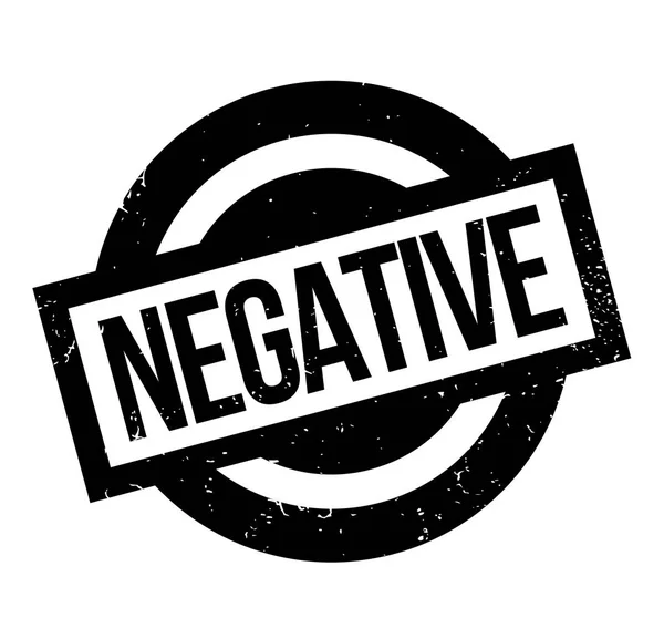 Negativer Stempel — Stockvektor