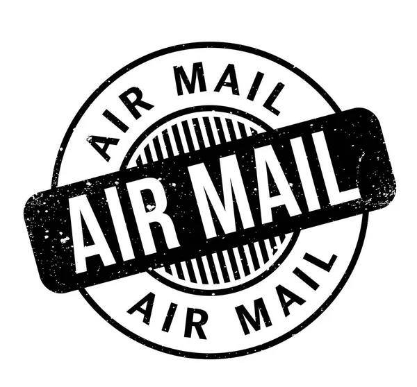 Francobollo di gomma AIR MAIL — Vettoriale Stock