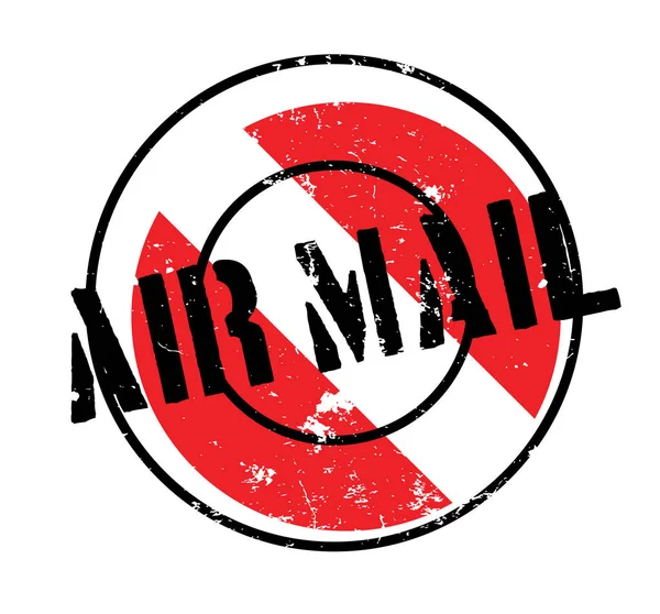 Sello de goma AIR MAIL — Vector de stock