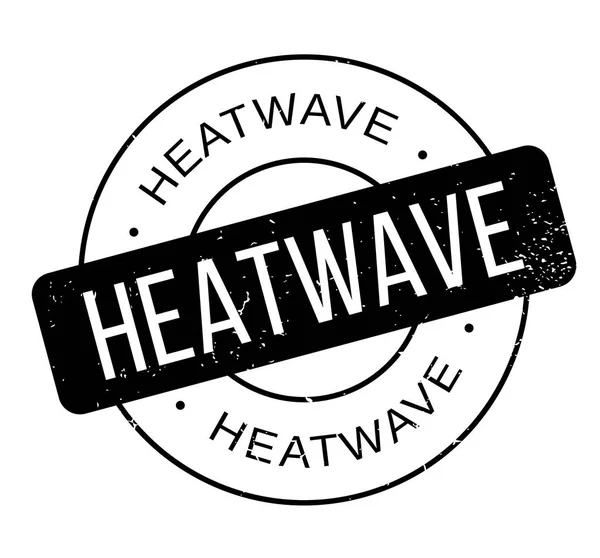 Sello de goma HEATWAVE — Archivo Imágenes Vectoriales