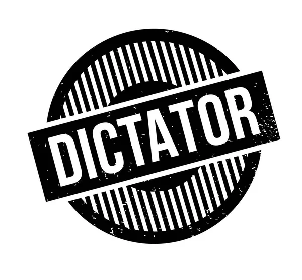 Dictator rubber stamp — Stock Vector