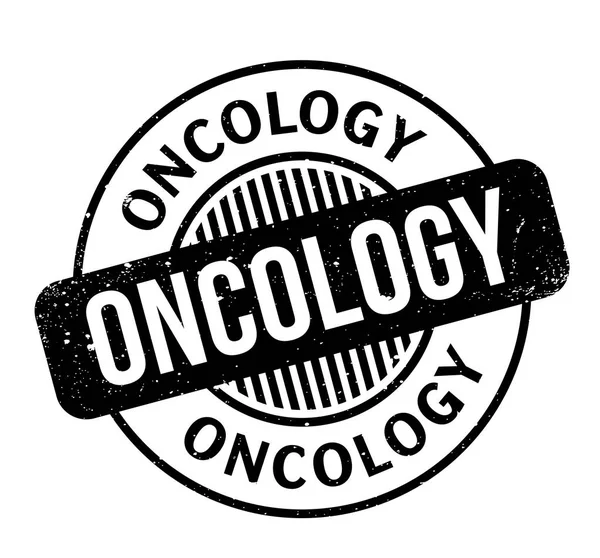 Резиновая марка онкологии — стоковый вектор