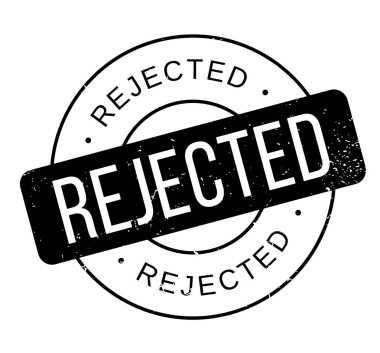 Reddedilen lastik damgası